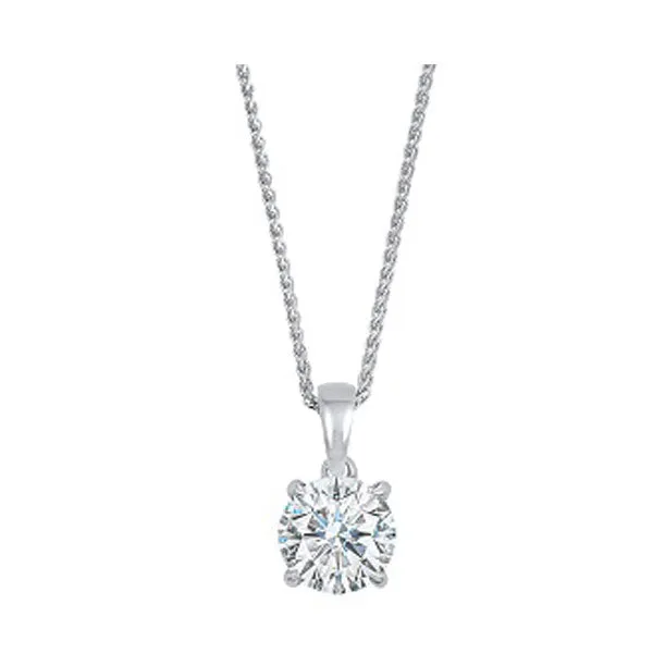 14KT WHITE GOLD DIAMOND (1CTW) PENDANT