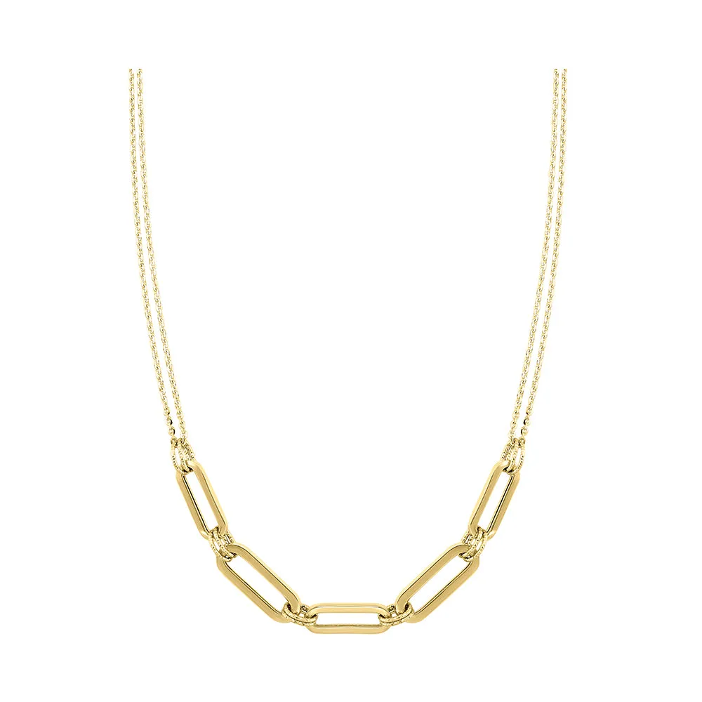 14KT YELLOW GOLD NECKLACE