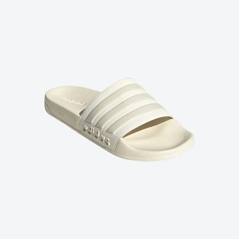 Adidas Adilette Shower Slides (Off White/Off White)