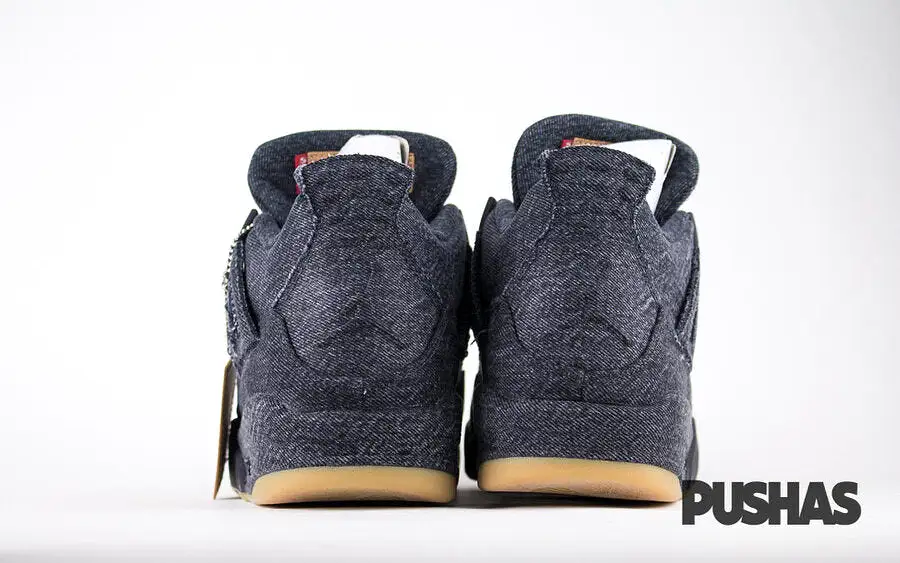 Air Jordan 4 x Levi's 'Black Denim' (2018)