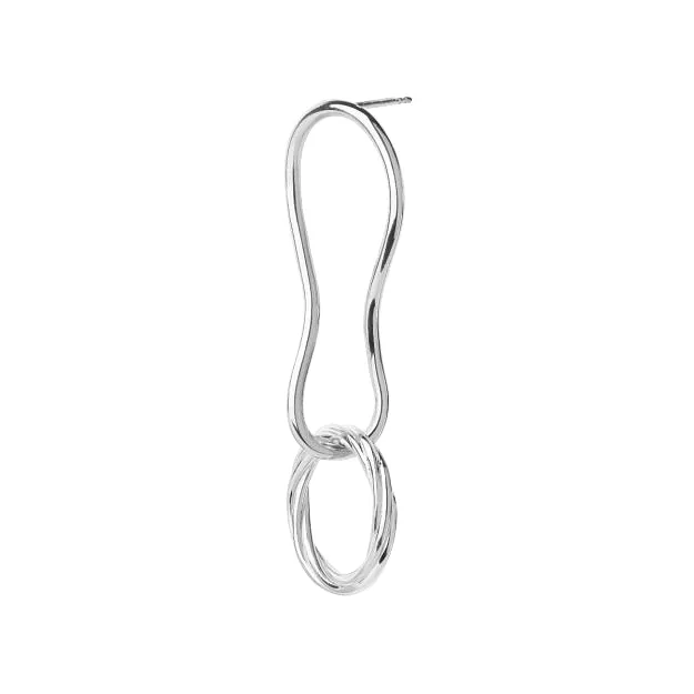 Alvilda Earring, Silver