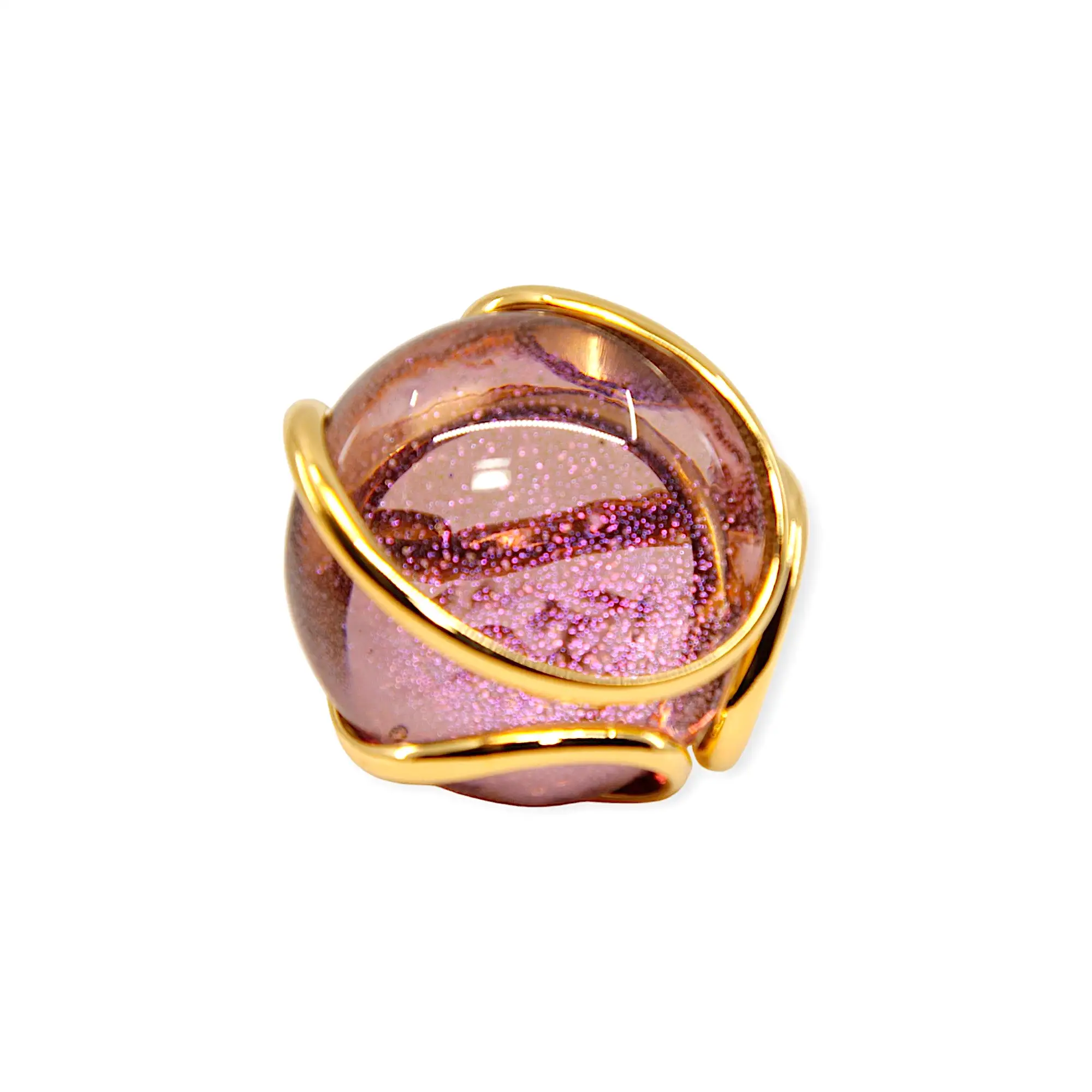 AMETISTA CRYSTAL RING