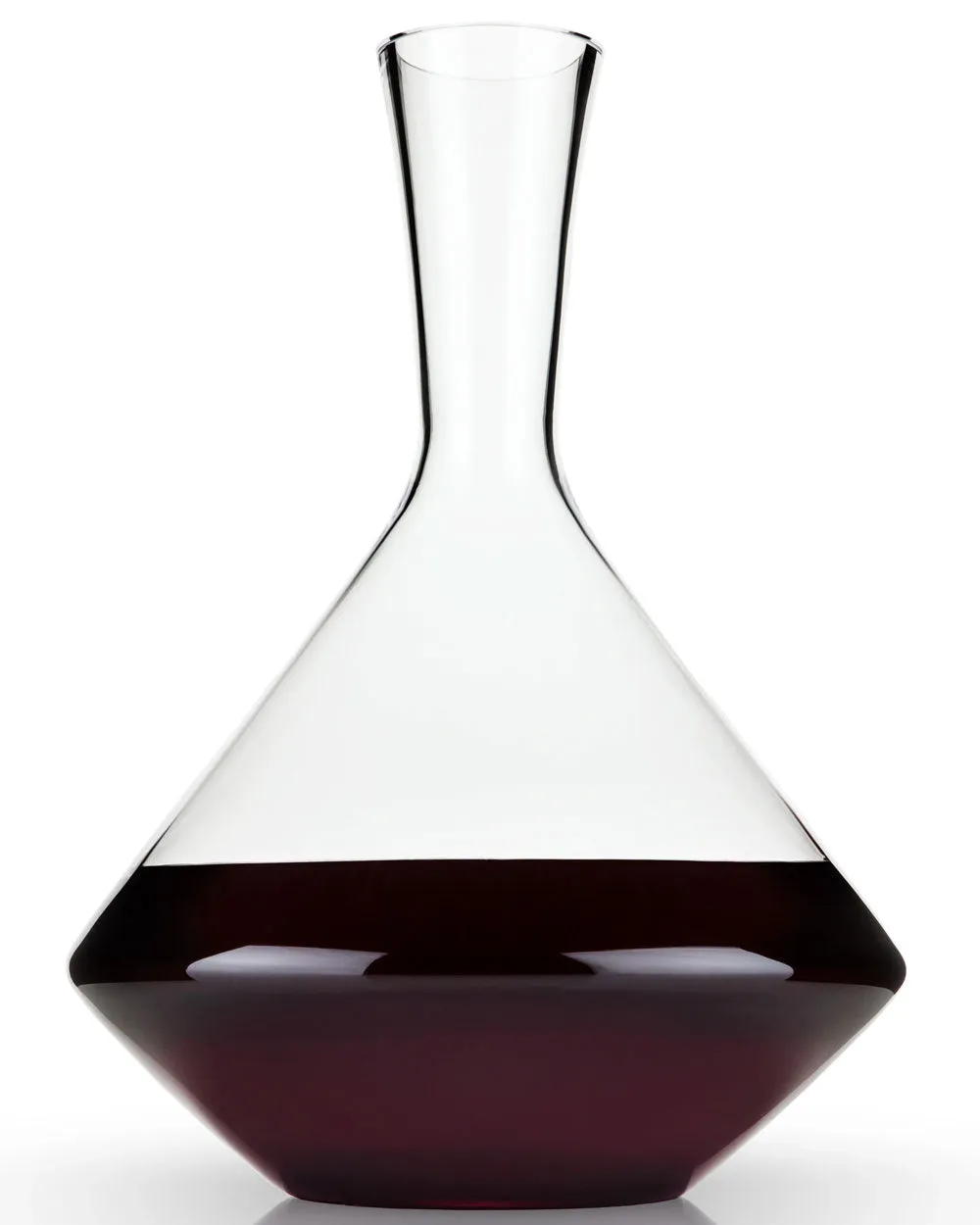 Angled Crystal Wine Decanter