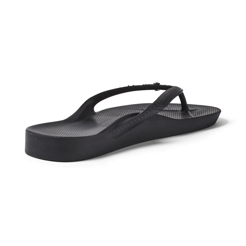 Archies Jandals Crystal Black