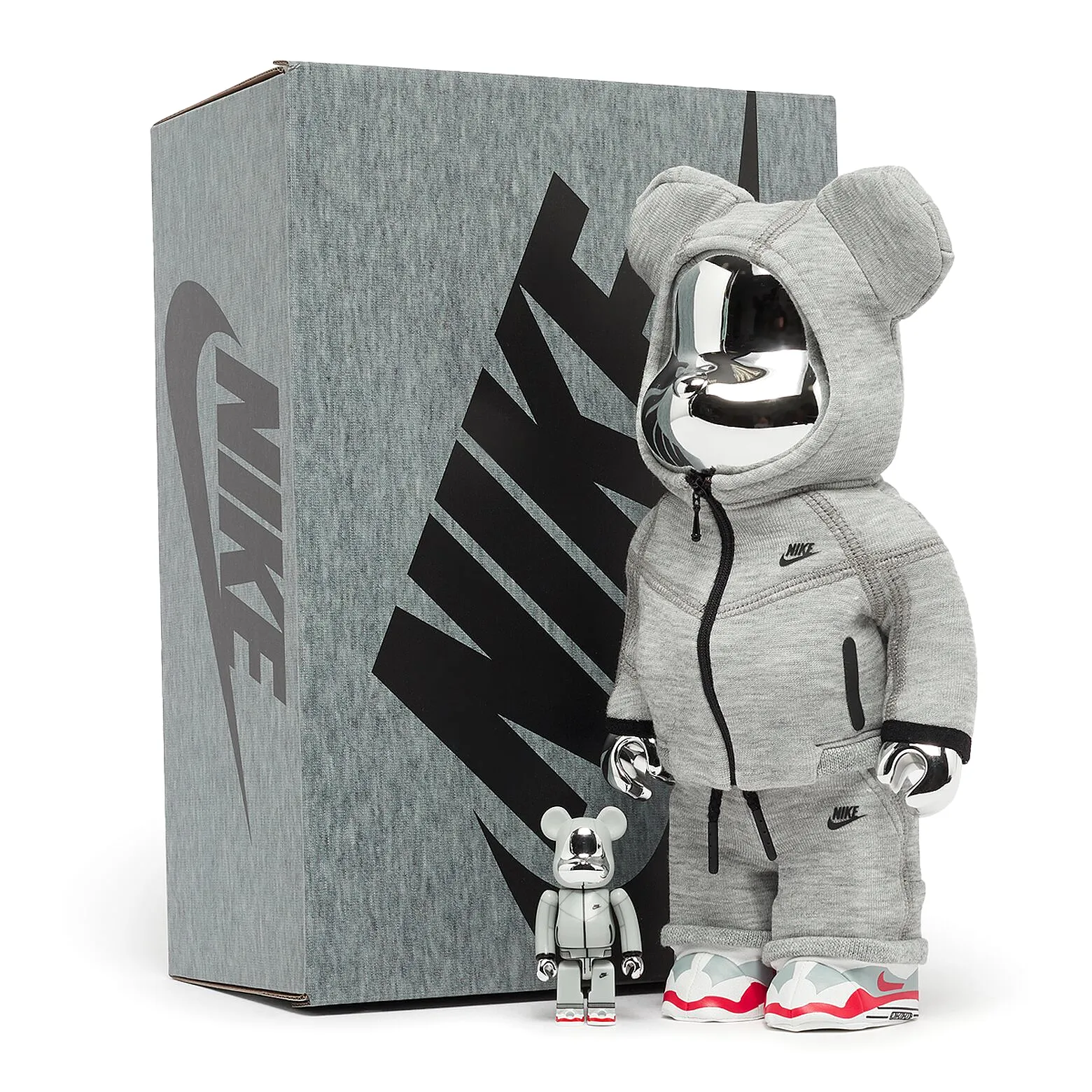 BE@RBRICK NIKE TECH FLEECE N98 100% + 400%