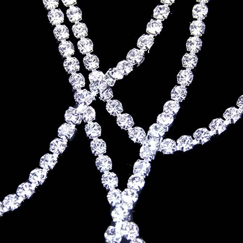 Bridal Crystal Leg Chain