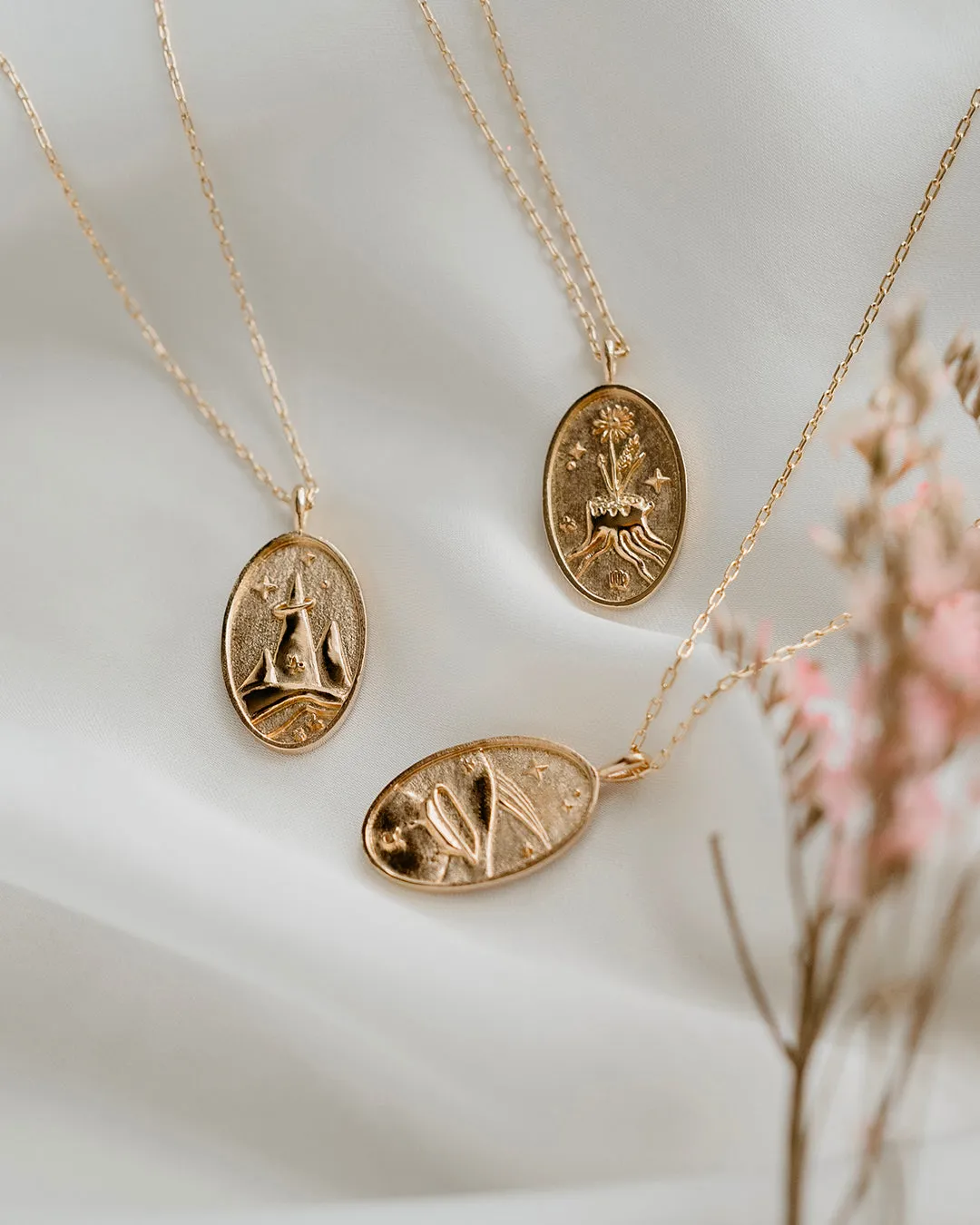 Capricorn Gold Zodiac Necklace