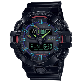 CASIO G-Shock ANALOG-DIGITAL GA-700 SERIES (GA-700RGB-1A)