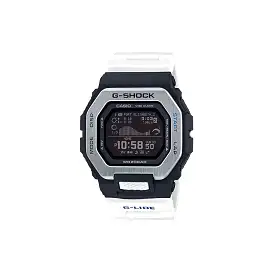 CASIO G-SHOCK G-SLIDE DIGITAL WATCH WHITE RESIN SURF WATCH GBX100-7