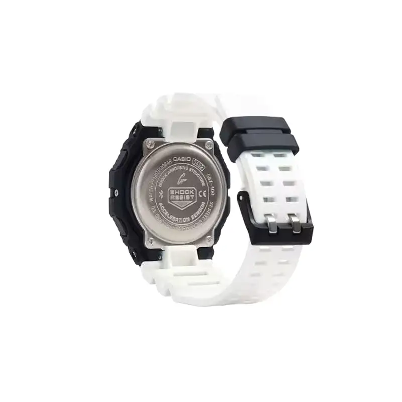 CASIO G-SHOCK G-SLIDE DIGITAL WATCH WHITE RESIN SURF WATCH GBX100-7