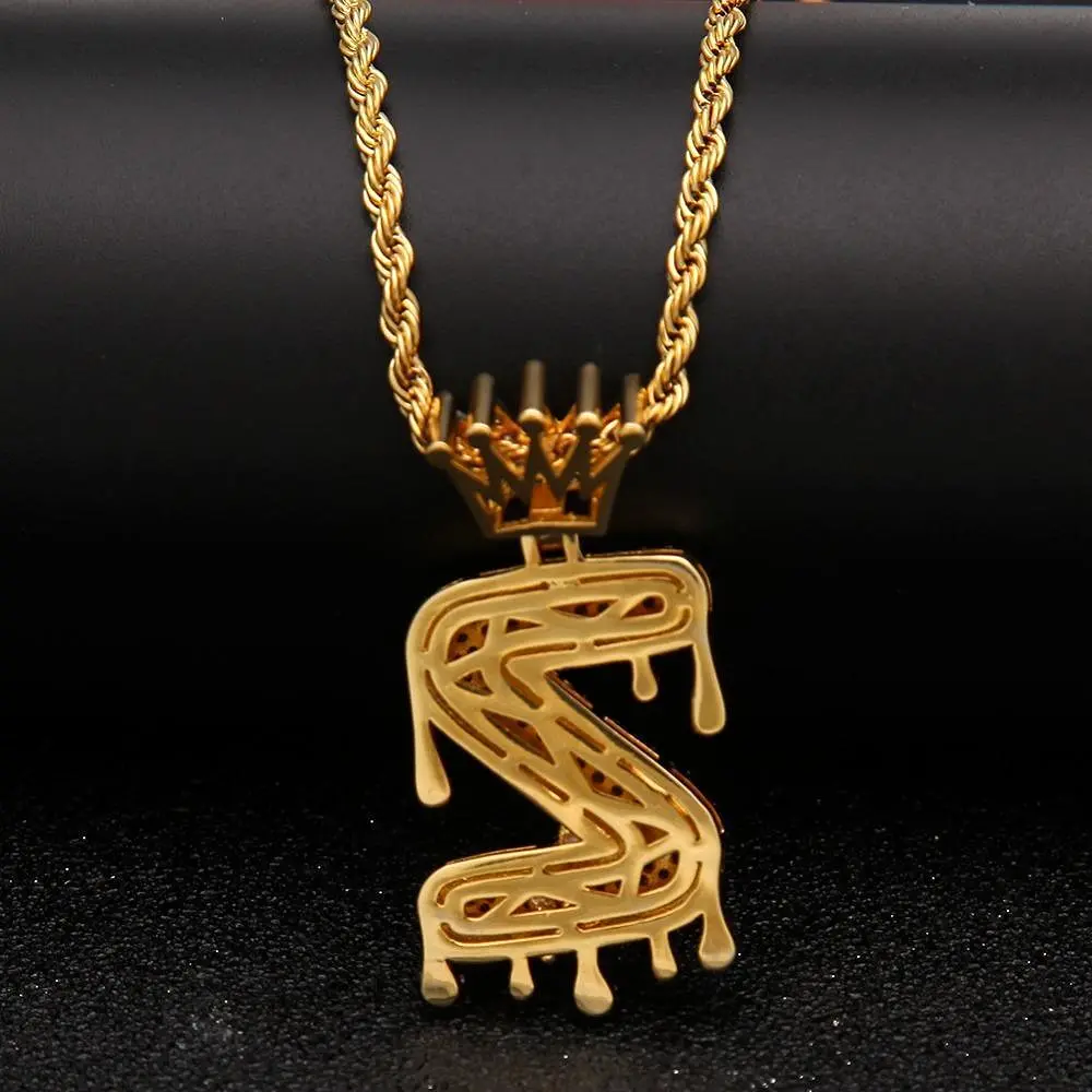 Chain Necklace - Letter Z Pendant