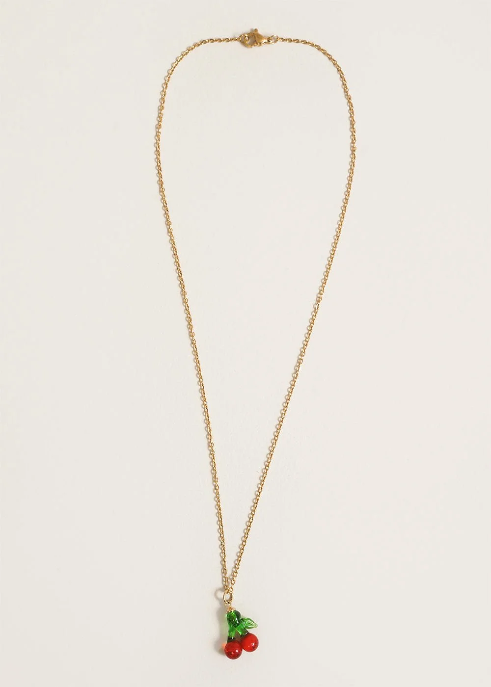 Cherry Simple Chain Necklace