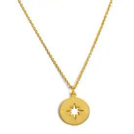 Compass Pendant Necklace