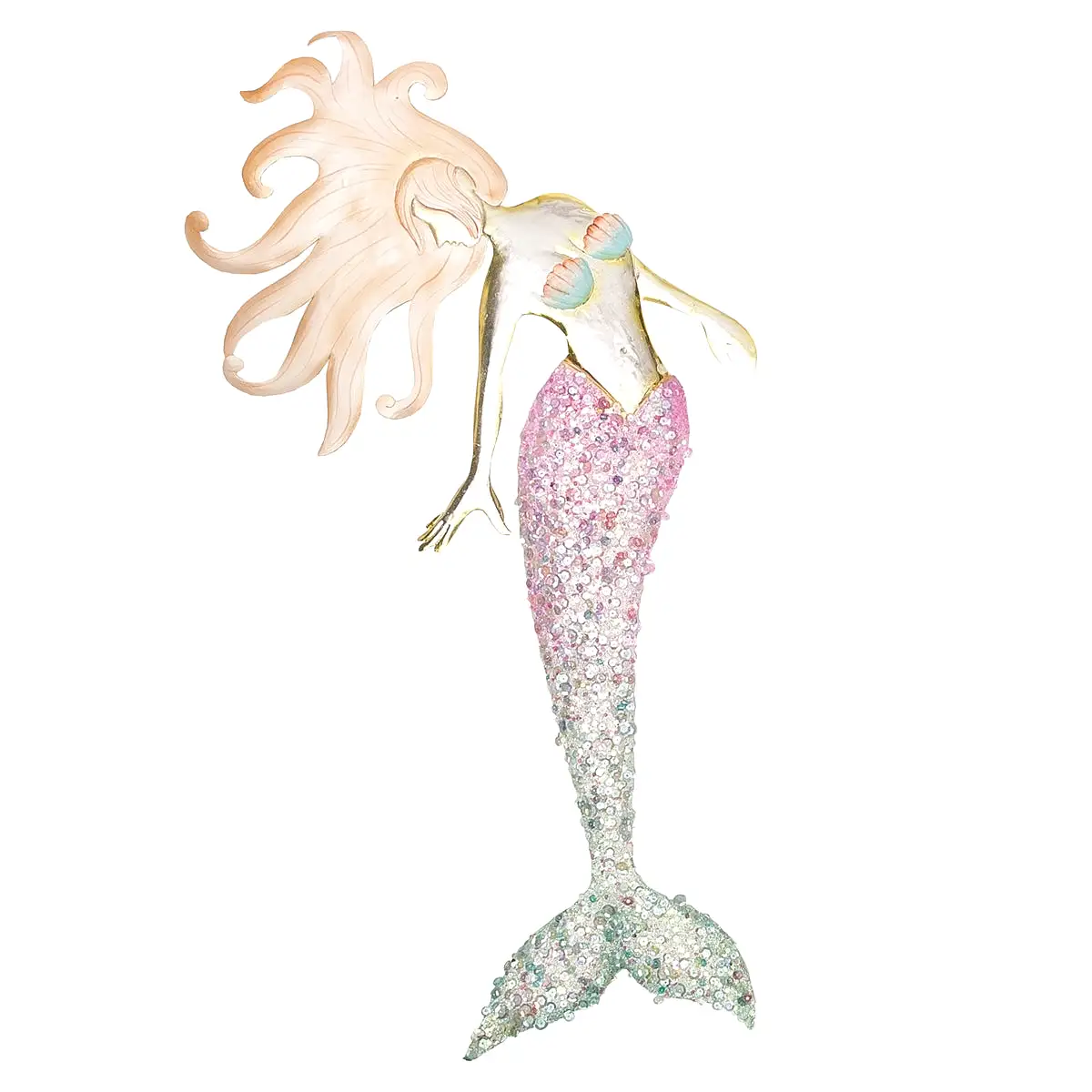 Crystal Beach Mermaid Wall Art