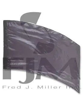 CRYSTAL CLEAR FLAG 002 - BLACK