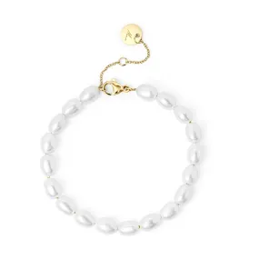 Crystal Pearl Bracelet