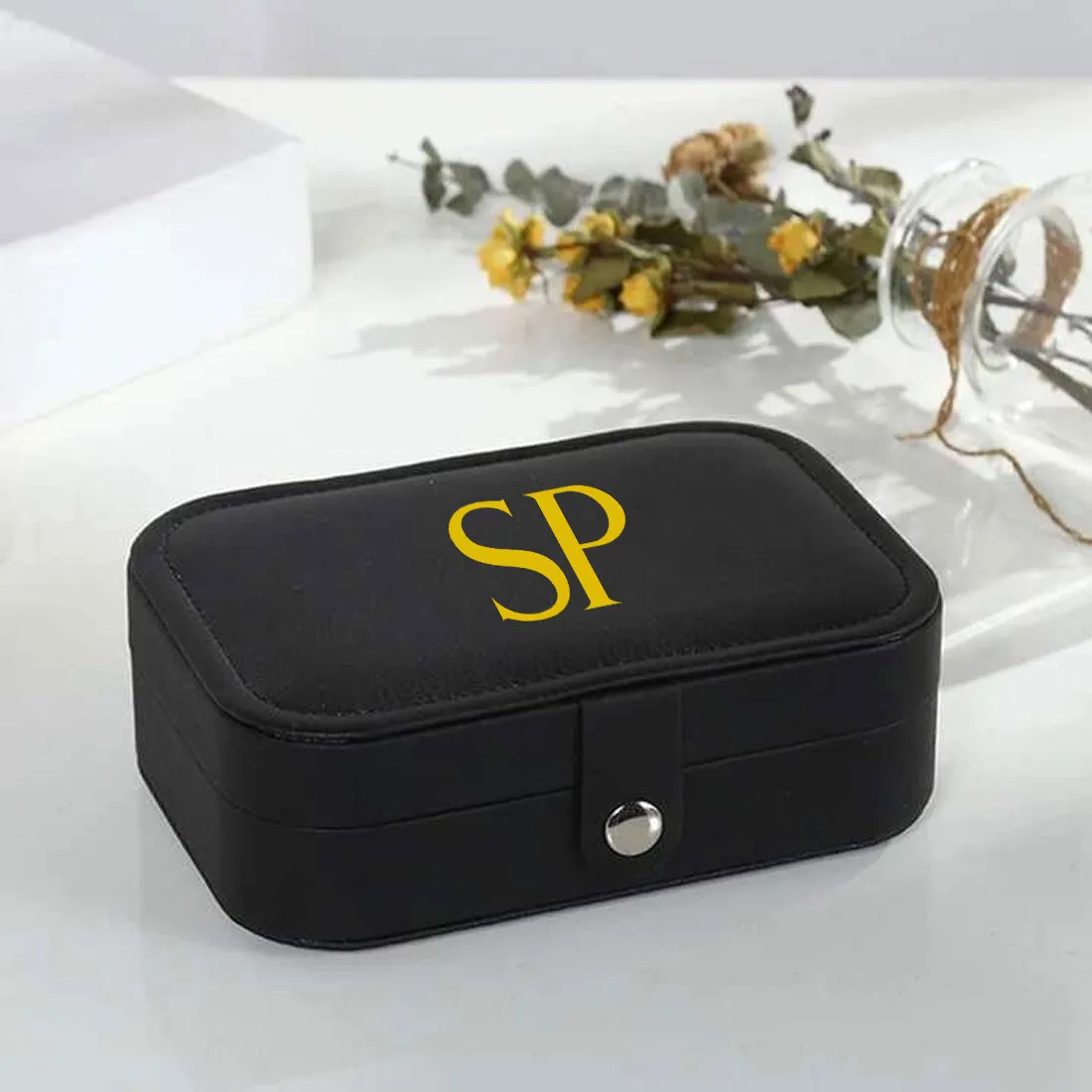 Customized Jewellery Box Girls Travel Storage Case for Rings Earrings and Pendants