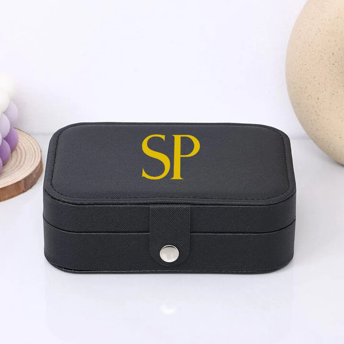 Customized Jewellery Box Girls Travel Storage Case for Rings Earrings and Pendants