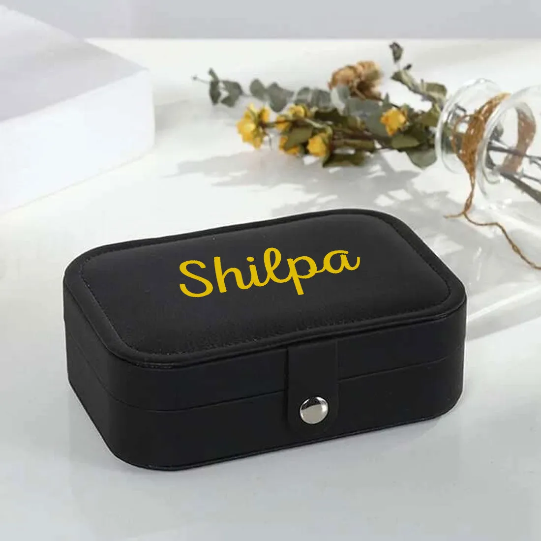 Customized Jewellery Box Holder for Travel Storage Case for Rings Earrings and Pendants