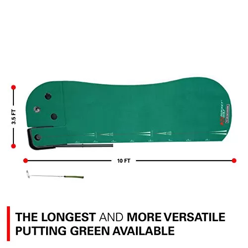 Deluxe Golf Putting Green Set - Best Office Putting Set