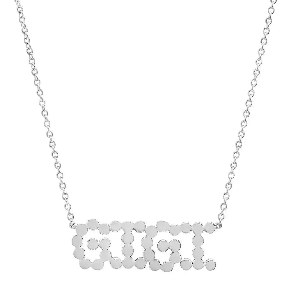 DSJ's Signature Meaningful Gold GIGI Necklace