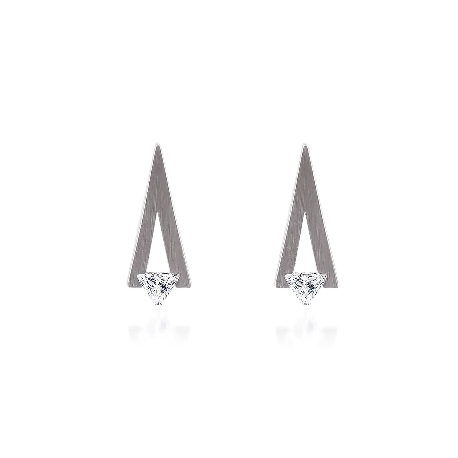 ER123W B.Tiff Sago Stainless Steel Earrings