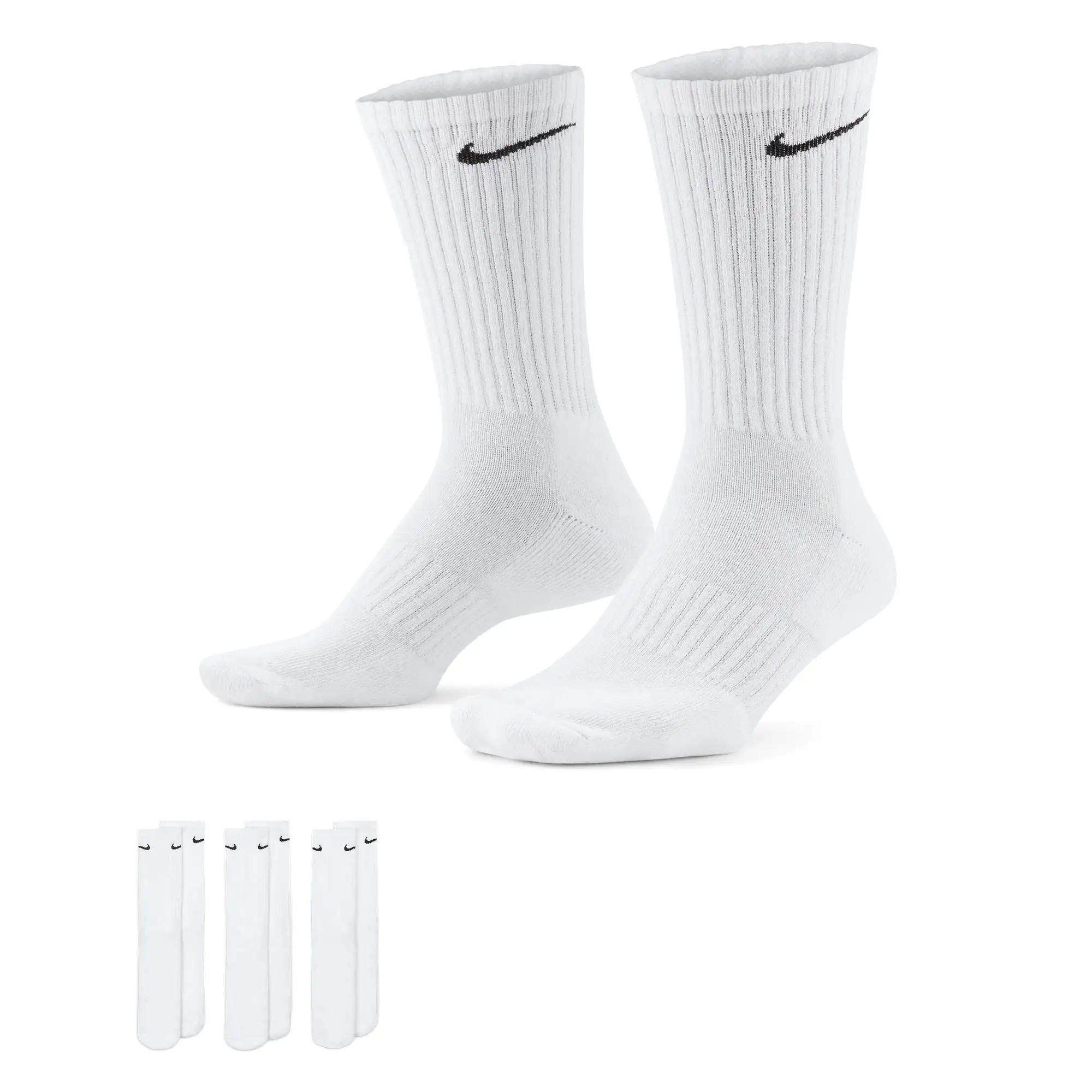 Everyday Cushioned Crew Socks (3 Pair)