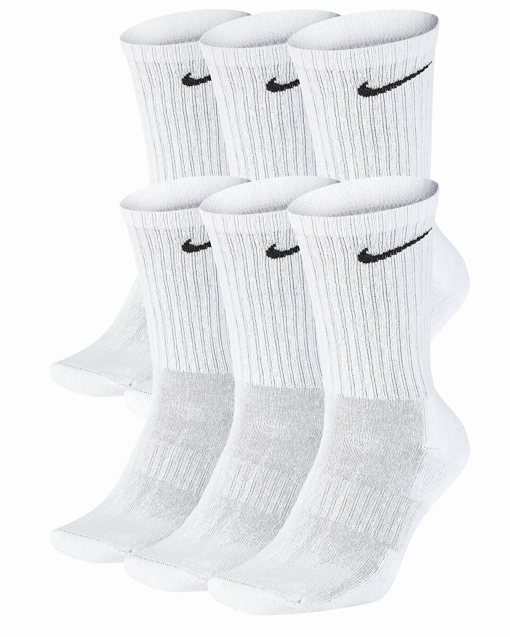 Everyday Cushioned Crew Socks (6 Pair)