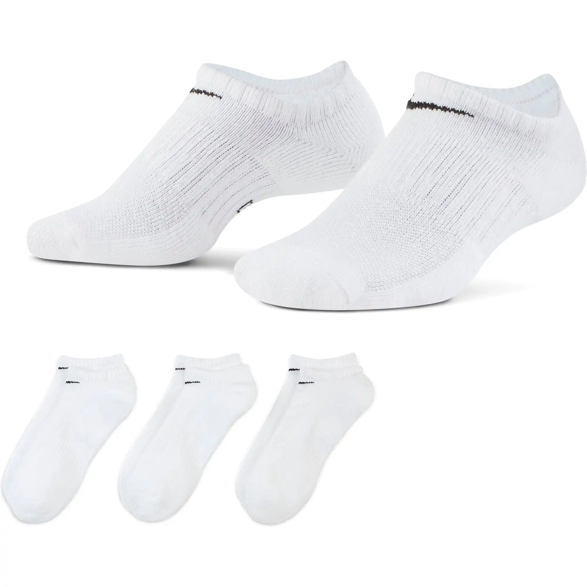 Everyday Cushioned Training No-Show Socks (3 Pairs)