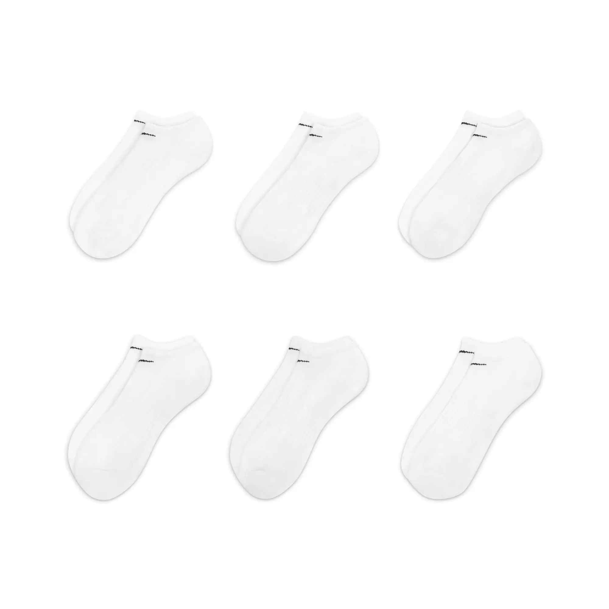 Everyday Cushioned Training No-Show Socks (6 Pairs)