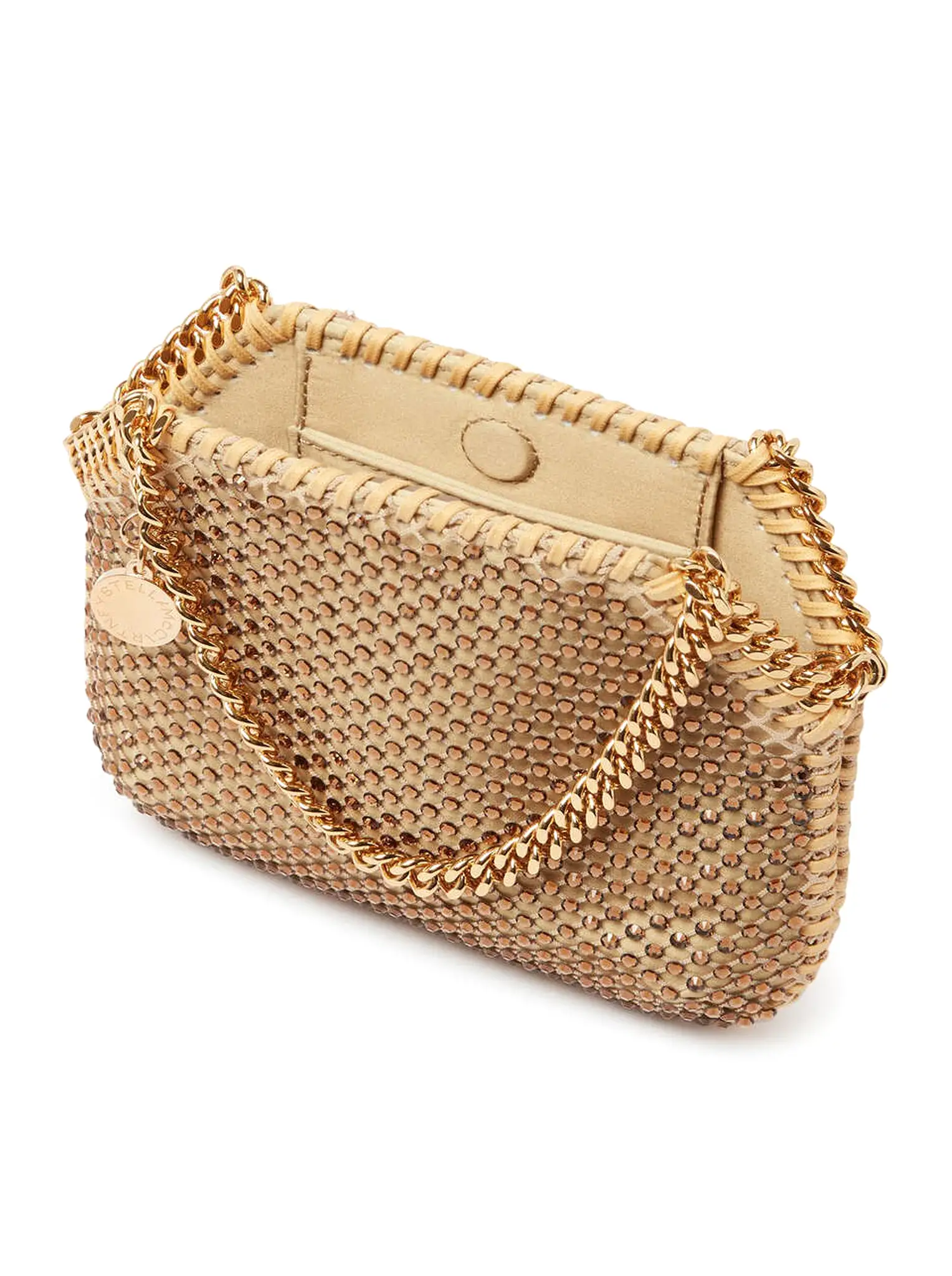 Falabella Crystal Mesh Mini Tote Bag