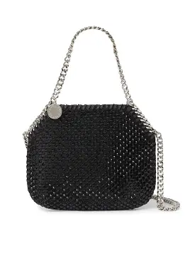 Falabella Crystal Mesh Mini Tote Bag