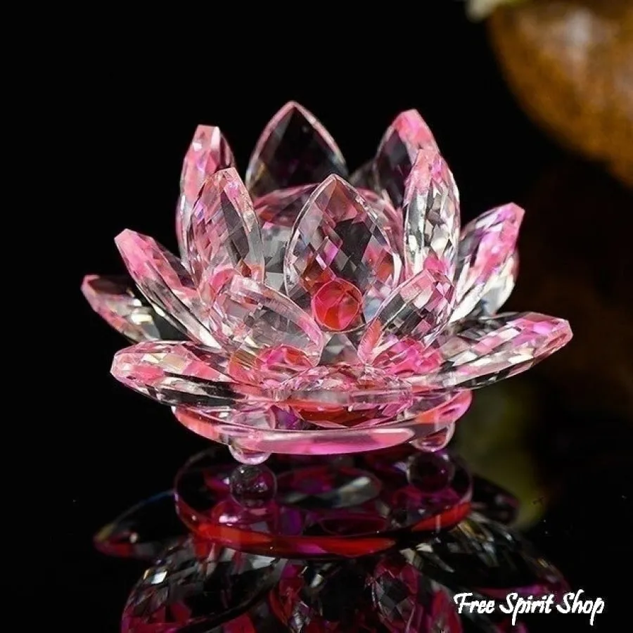 Feng Shui Crystal Lotus Flower