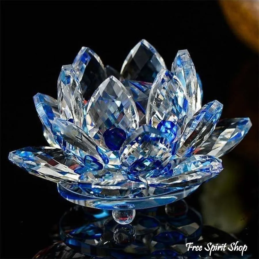 Feng Shui Crystal Lotus Flower