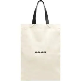 Flat Shopper Grande Linen, Off White