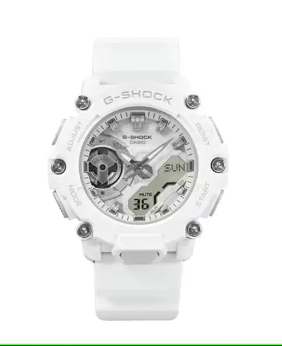 G-SHOCK Women's ANALOG-DIGITAL WOMEN (White - GMAS2200M-7A)