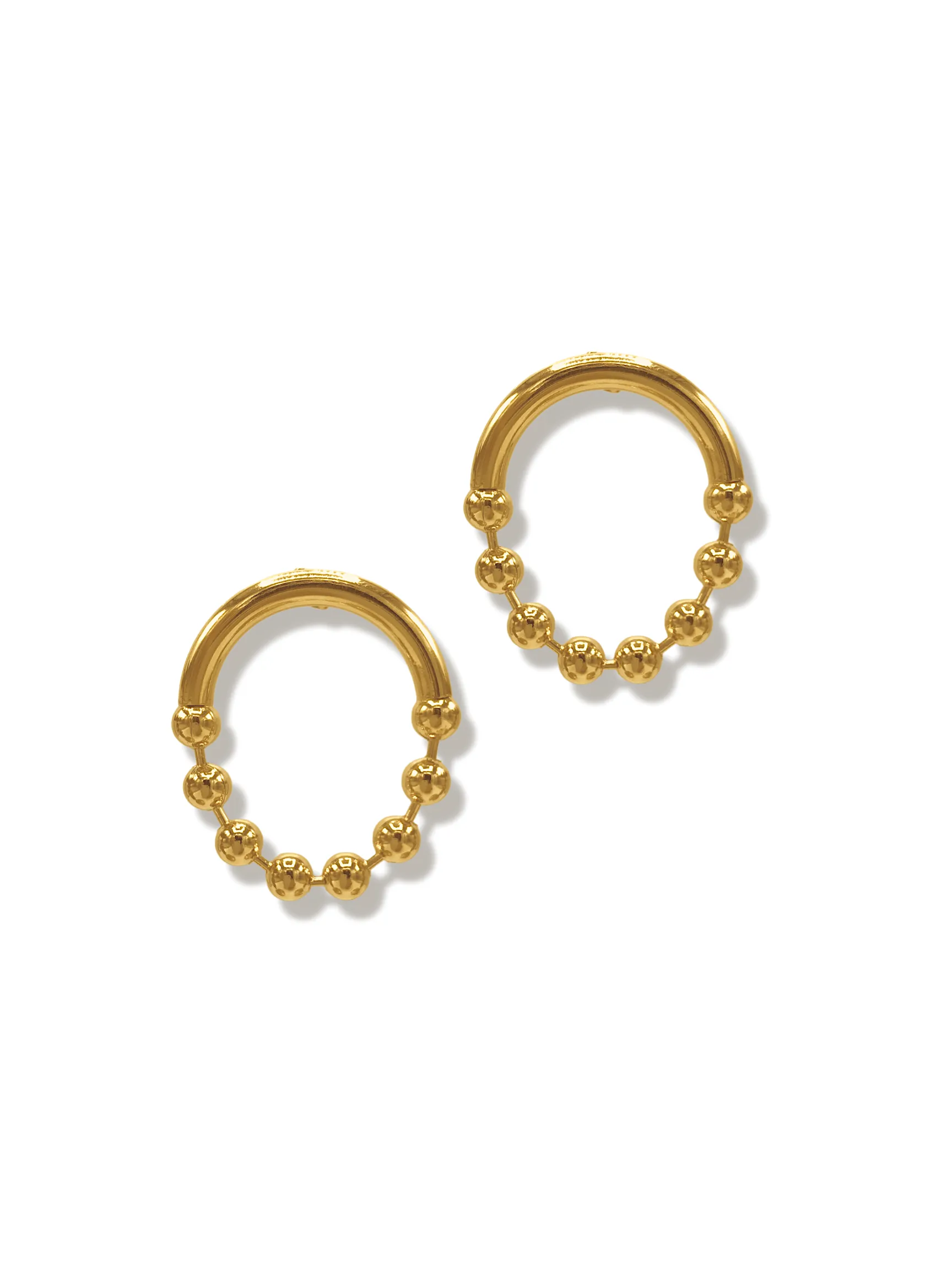 Gold Small Orbita Amari Earrings