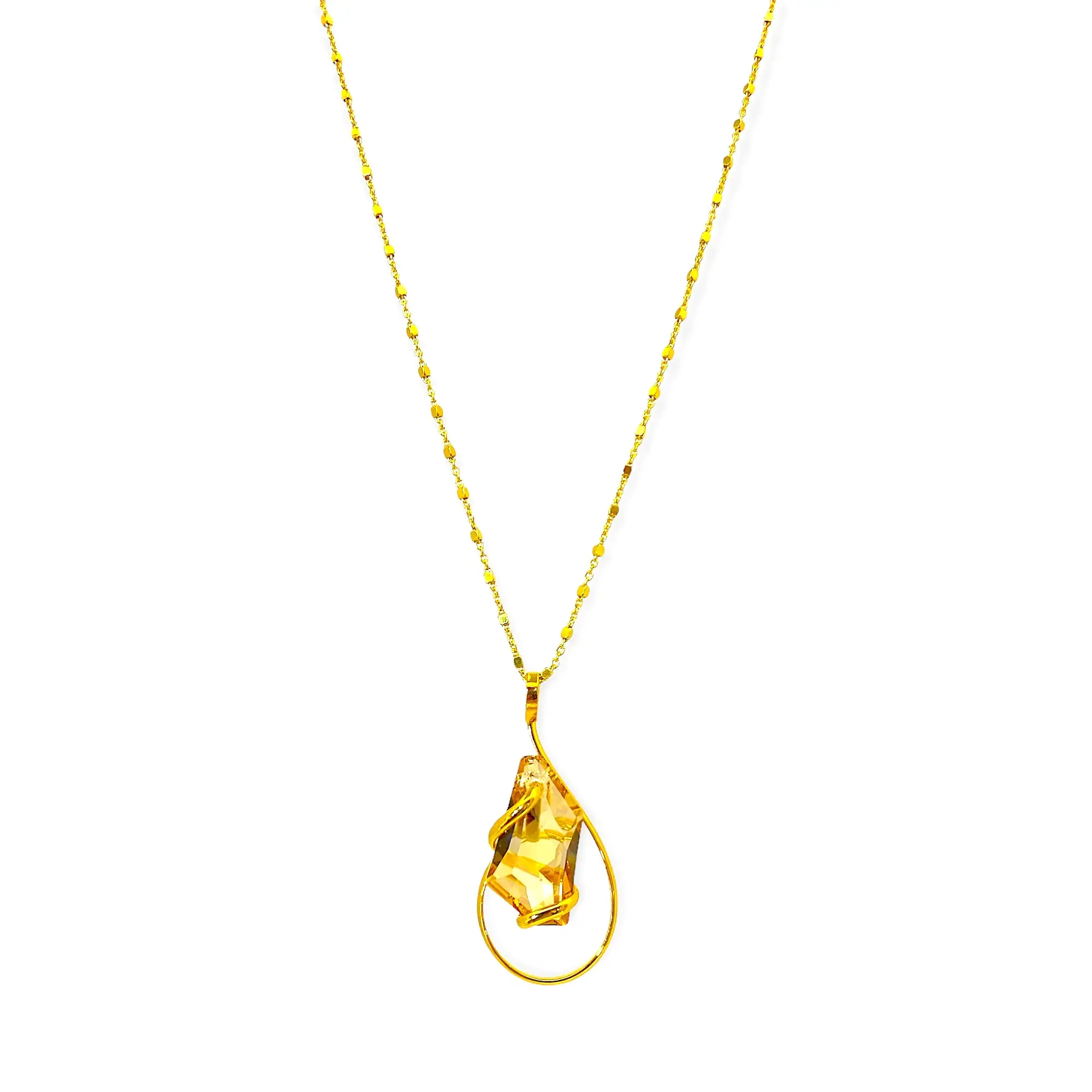 GOLDEN-SHADOW SMALL NECKLACE