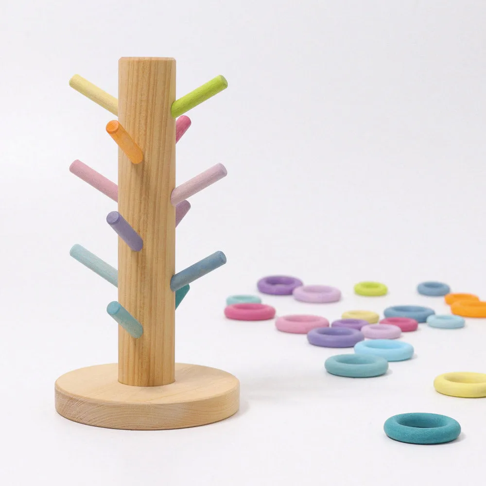 Grimm's Sorting Helper Building Rings Pastel