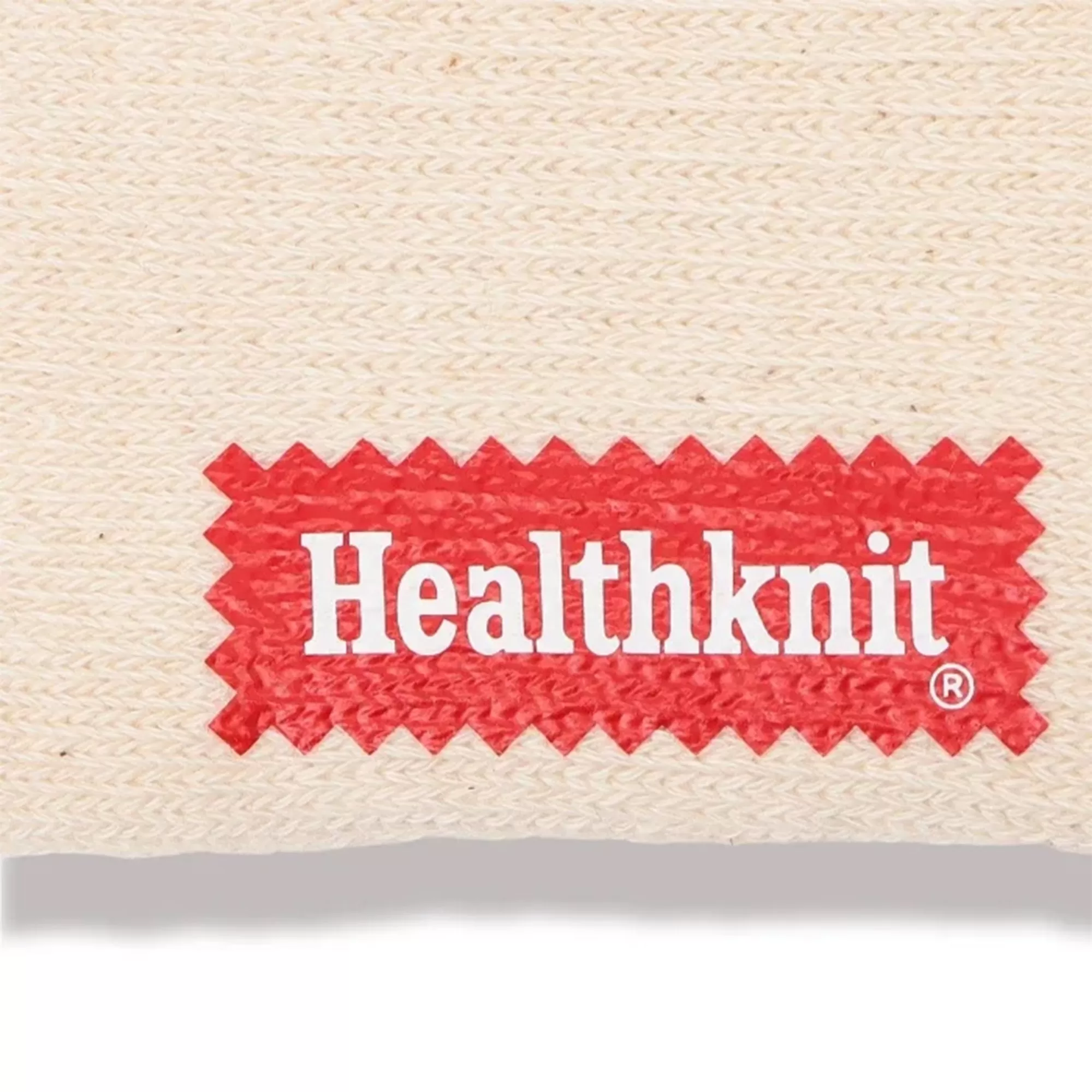 Healthknit Socks 3 Pack - Off White / Multi Stripe