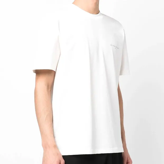 IH NOM UH NIT Paris Chest Logo Tee Off White NUS23201