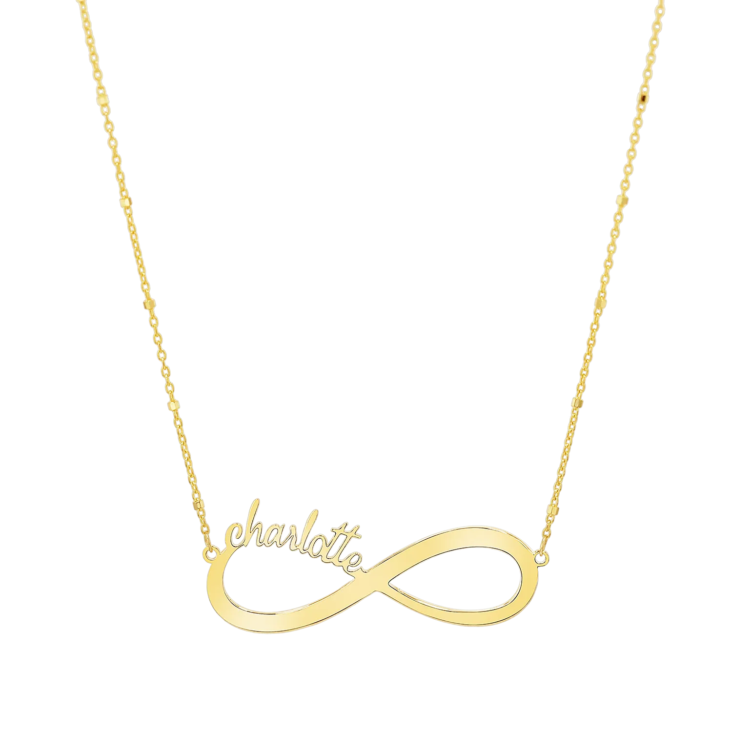 Infinity Custom Name Necklace