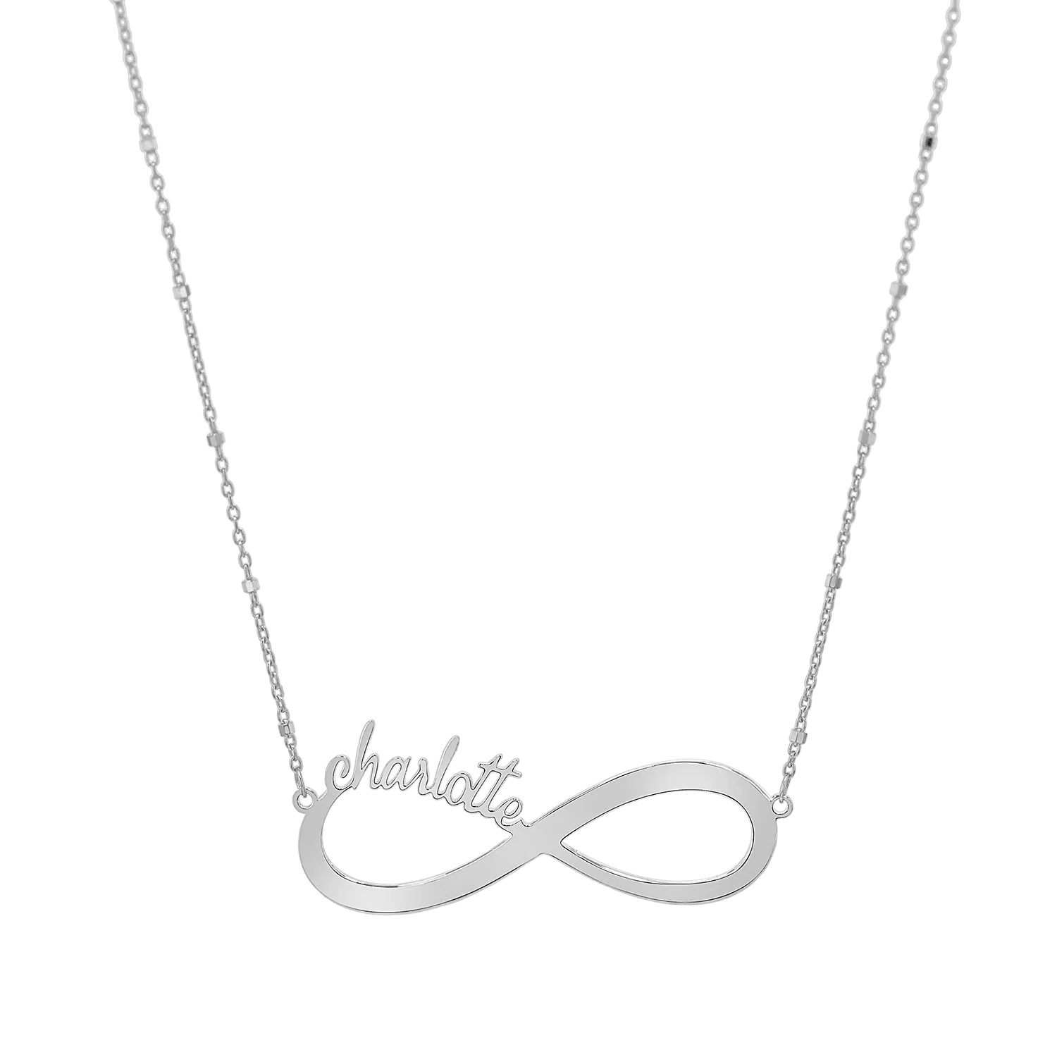 Infinity Custom Name Necklace