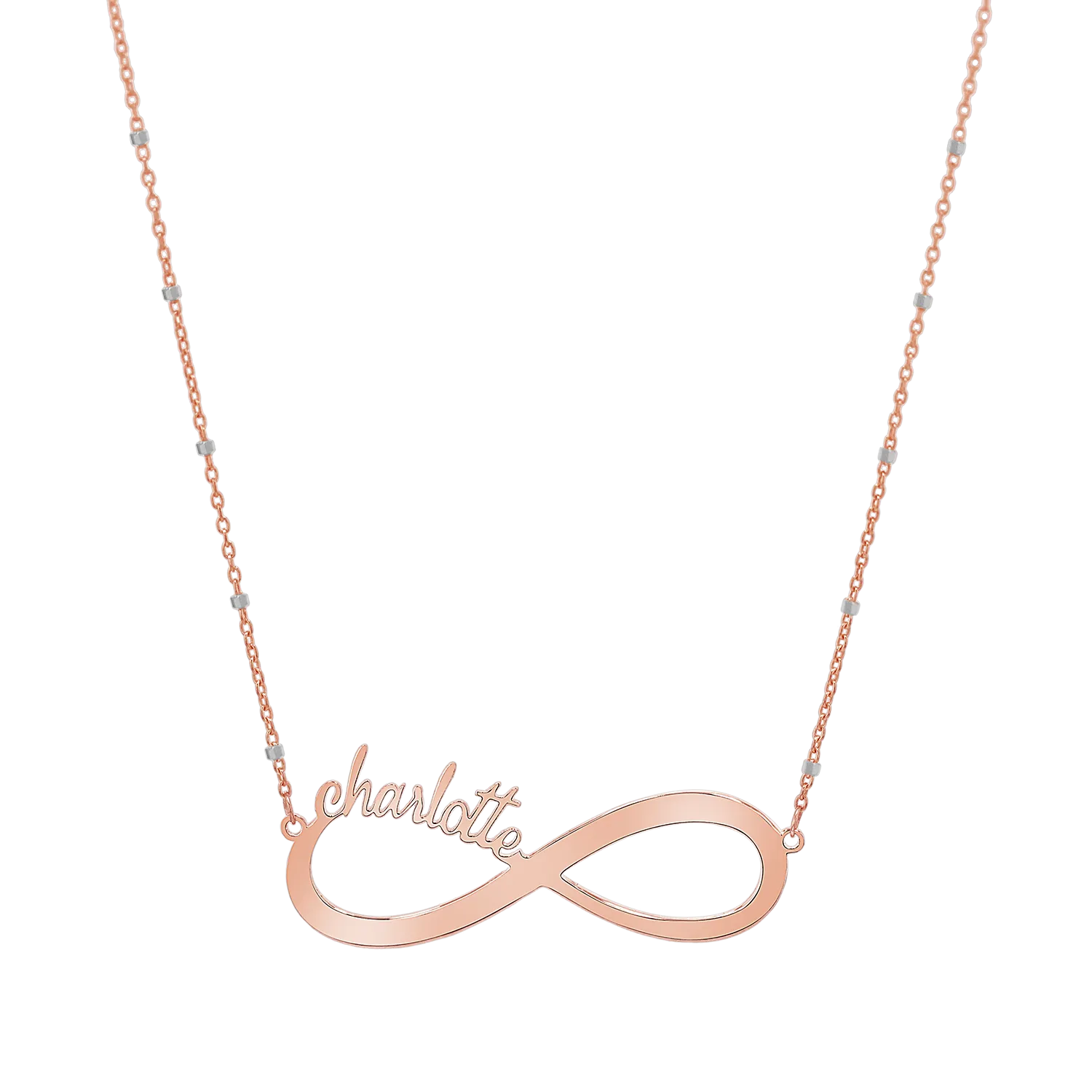 Infinity Custom Name Necklace