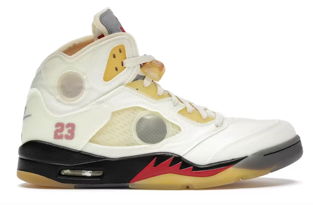 Jordan 5 Off White Sail