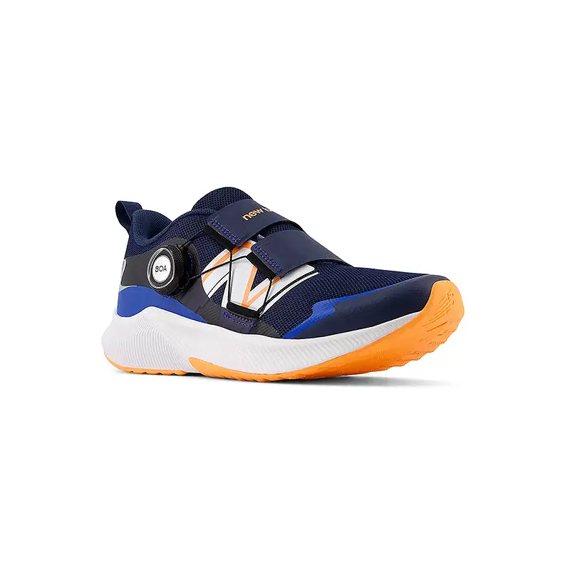 Kid's Preschool DynaSoft Reveal V4 BOA Navy/Hot Mango