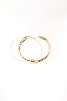 KNOTTED METALLIC BRACELET