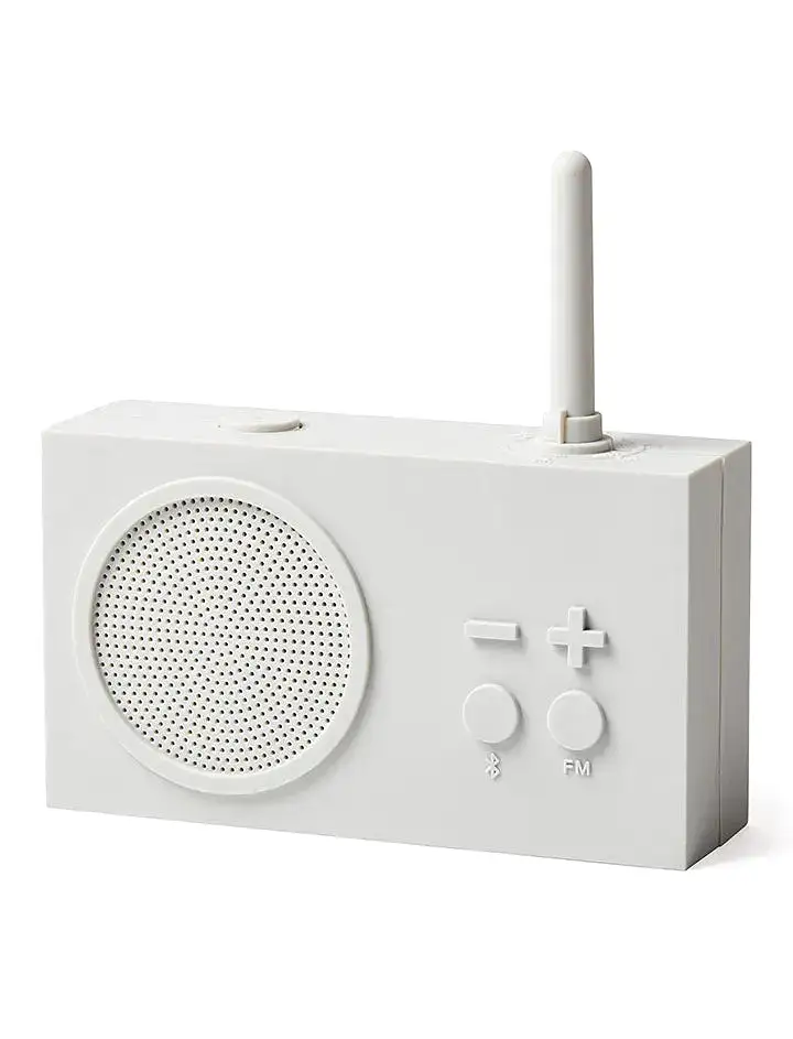 Lexon Tykho 3 Radio and Speaker Off White