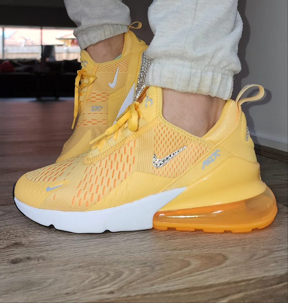 Limited Edition Air Max 270 Women (Yellow/White) - Swoosh/AIR Only