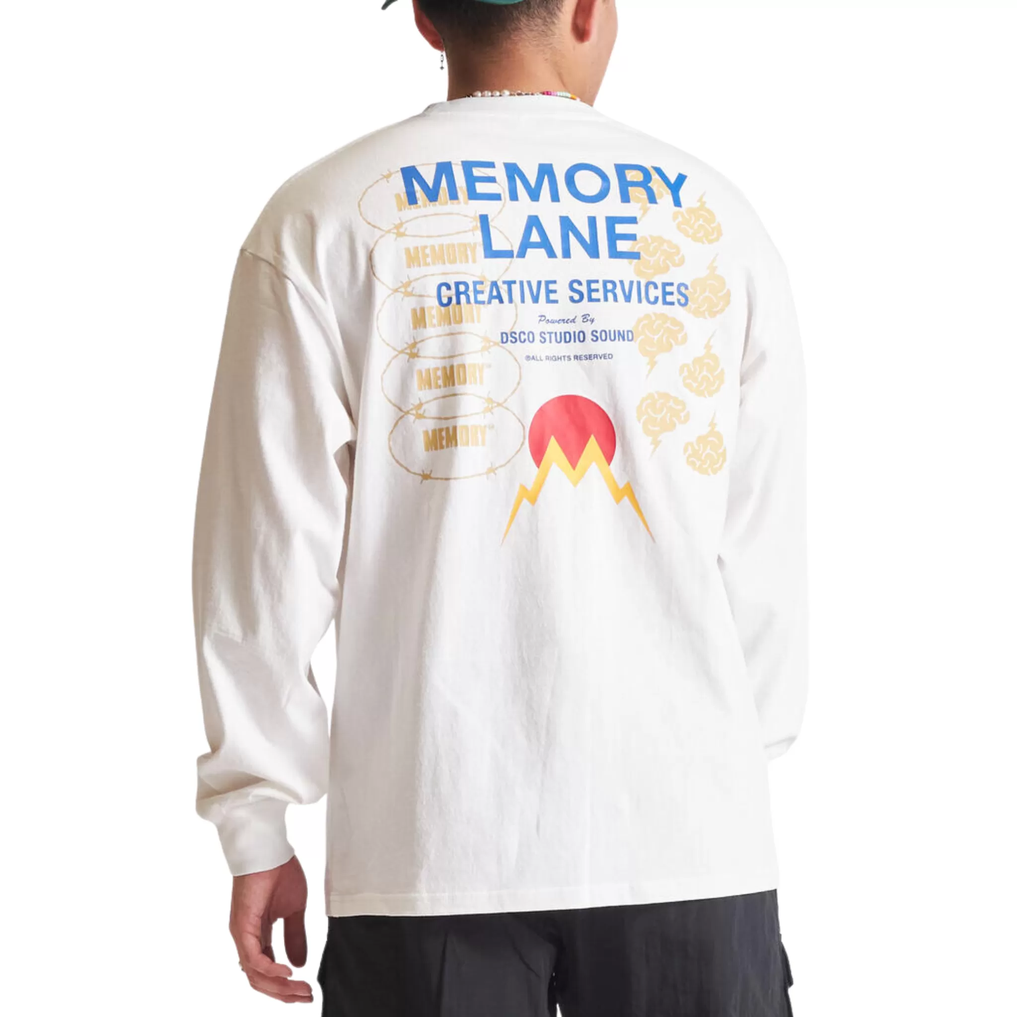 Memory Lane Symbolism LS Tee (Off White)